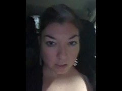 Kelli Kennedy Tickles her huge tits in Public - Garage Fun part 2 - STAY TUNED