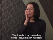 Preview 1 of Mature Japanese wife sings naughty karaoke and has sex