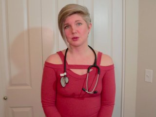 I Need To Collect a Sperm Sample - Housewife Ginger First Time Cum In Mouth