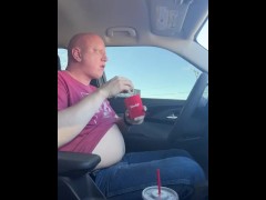 Piggy feeding his face