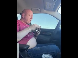 Piggy feeding his face