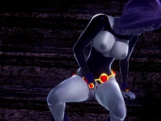 Raven Fingering That Pussy Teen_Titans 3D Porn