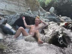 Ecosexual gender queer waterfall masturbation orgasm - Screenshot 1 of 16 - Trans