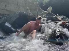 Ecosexual gender queer waterfall masturbation orgasm - Screenshot 10 of 16 - Nature