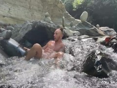 Ecosexual gender queer waterfall masturbation orgasm - Screenshot 11 of 16 - Trans