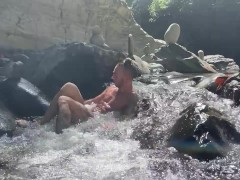 Ecosexual gender queer waterfall masturbation orgasm - Screenshot 16 of 16 - Trans
