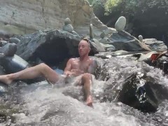 Ecosexual gender queer waterfall masturbation orgasm - Screenshot 5 of 16 - Nature
