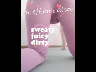 Обтягивающие леггинсы Вонючие штаны для йоги - купите их в T.me/hentaicoo