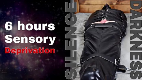 6 Hours of Sensory Deprivation Femdom Face Sitting Facesitting Bondage BDSM Leather Sleepsack Chains