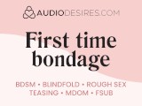 Trying bondage for the first time with my Tinder date | Erotic audio porn