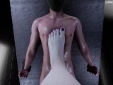 Sexy Vampire Dimitrescu's Foot Pressure [Giantess Animation]