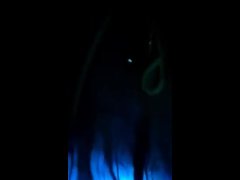 Underglo under my peasant skirt