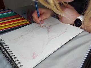 Desenhando Um Cara Bonito com Um Pau Pequeno - Cinnamonbunny86