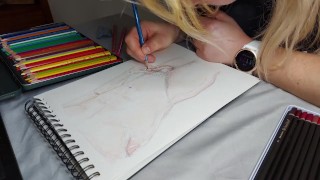Desenhando um cara bonito com um pau pequeno - Cinnamonbunny86