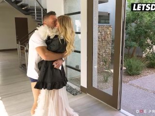 Blonde American Babe Jessa Rhodes Pounded Deep By The Pool By Muscled BF - LETSDOEIT screenshot number 0