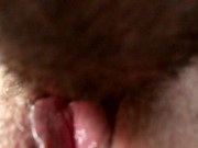 Preview 3 of Please fuck me and cum inside. Female orgasm. Close-up gaping pussy and dripping creampie.