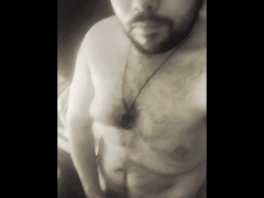 Stroking my cock before work 😋😋♥️♥️