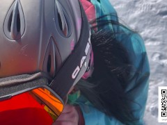 Real Public Fuck while Skiing, we were caught !!!
