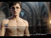 Preview 6 of Hogwarts Lewdgacy [ Hentai Game PornPlay Parody ] Harry Potter and Hermione are playing with BDSM