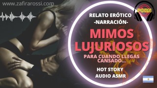 Mimos Lujuriosos Para Cuando Llegas A Casa Cansado Narrado AUDIO ONLY ASMR