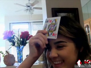 Hot College Girls, lose strip games and the loser is...