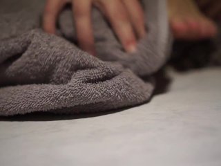 Girlfriend does Pedicure  ASMR Feet Sounds