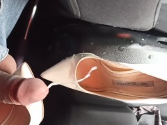 Very much filled with cum sexy stepsister heels