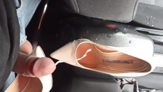 Very much filled with cum sexy stepsister heels