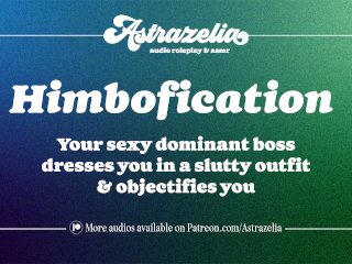 Himbofication [Gentle_Femdom ASMR] [Light Feminization][Blowjob] [Cowgirl]