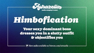 Himbofication [Gentle Femdom ASMR] [Light Feminisation] [Fellation] [Cowgirl]