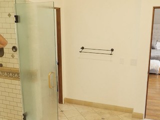 SPYFAM Stepdaughter Sneaks into Shower with Stepdad