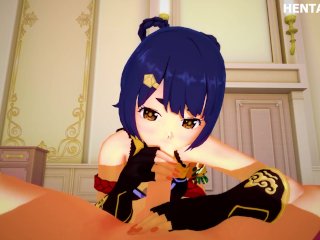 Xiangling Genshin Impact - HENTAI 3D + POV