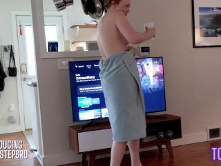 role play, redhead stepsister, stepbrother, amateur roleplay