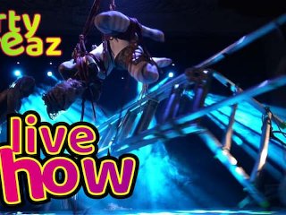 live, Anuskatzz, rope bondage, show