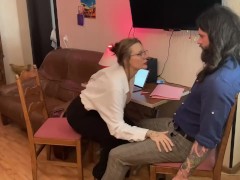 Похотливая преподша берет взятки только сексом (With subs) - Screenshot 3 of 16 - Pussy Fingering