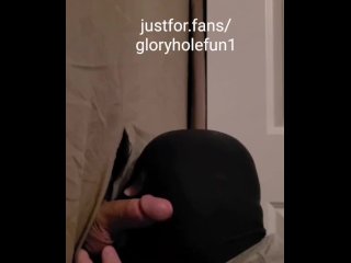 Daddy with thick white cock makes me swallow his load. OnlyFans gloryholefun1