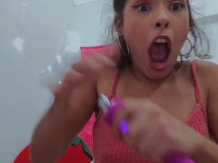 Testando bomba Vaginal da MeAme Sextoys