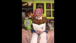 Natsuki reads you Doki Doki poems to help you relax after you finish