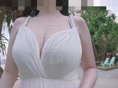 【EL艾兒】在普吉島的海灘散步，讓大家看看我的大奶