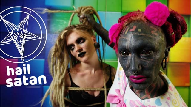 Грязный Дриз - как сделать 666 веревок - глупый злой мастер-класс по бондажу с Лили Лу из Z-filmz SFW