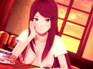 big tits, hentai naruto, babe, pov