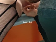 Preview 4 of AMATEUR WIFE COMES INTO THE STORE AND MAKES THE OWNER CUM IN FRONT OF HUSBAND