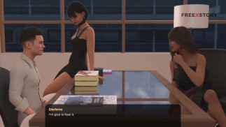 No more money episode one Part four - A Sexy Interview with two lesbians girls. And both offered him