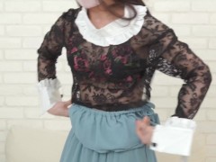 186私は女子大学生の透明なコスプレに変更しました - Screenshot 9 of 16 - Manautxtu