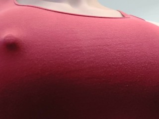 Expanding Breastplate in Red Shirt 2