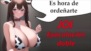 JOI Hentai Cum 2 Times It's Time To Milk You