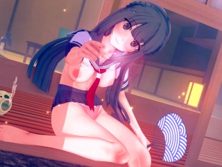 DREAMLIKE TIME WITH SHOUKO MAKINOHARA ✨ BUNNY GIRL SENPAI HENTAI