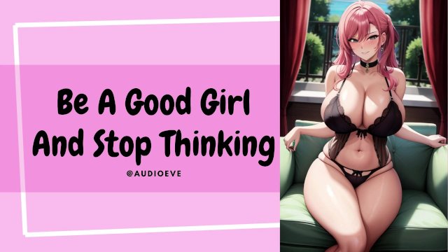 Watch Bondage Video:Be A Good Girl And Stop Thinking  Gentle Femdom Lesbian wlw ASMR Audio Roleplay