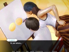 Waifu academy parte 10 -Espiando a mi madrastra (ES)