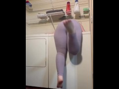 Step bro finds step sister stuck in washing machine preview